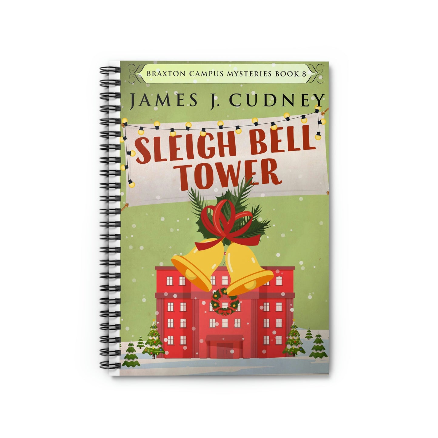 Sleigh Bell Tower - Spiral Notebook