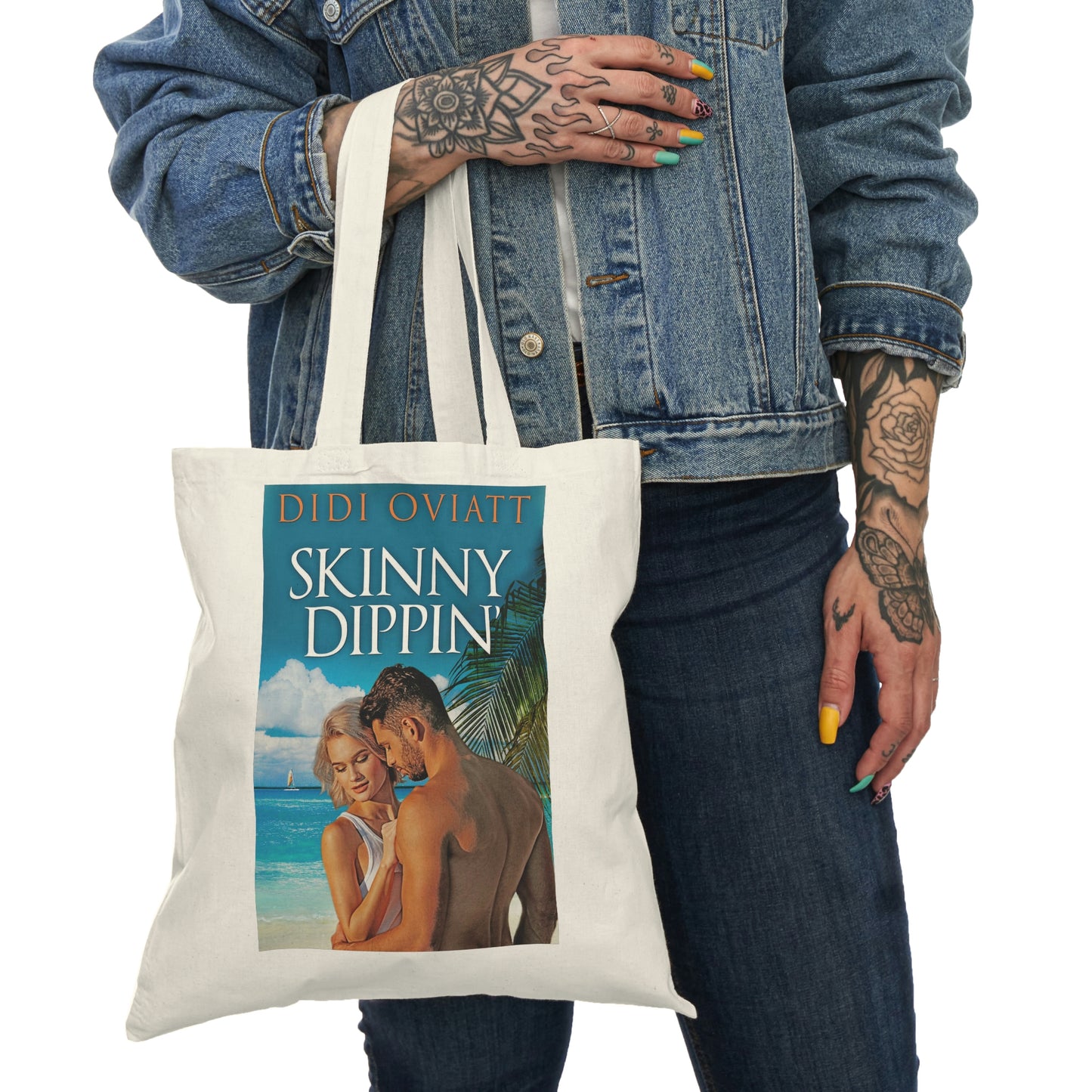 Skinny Dippin' - Natural Tote Bag