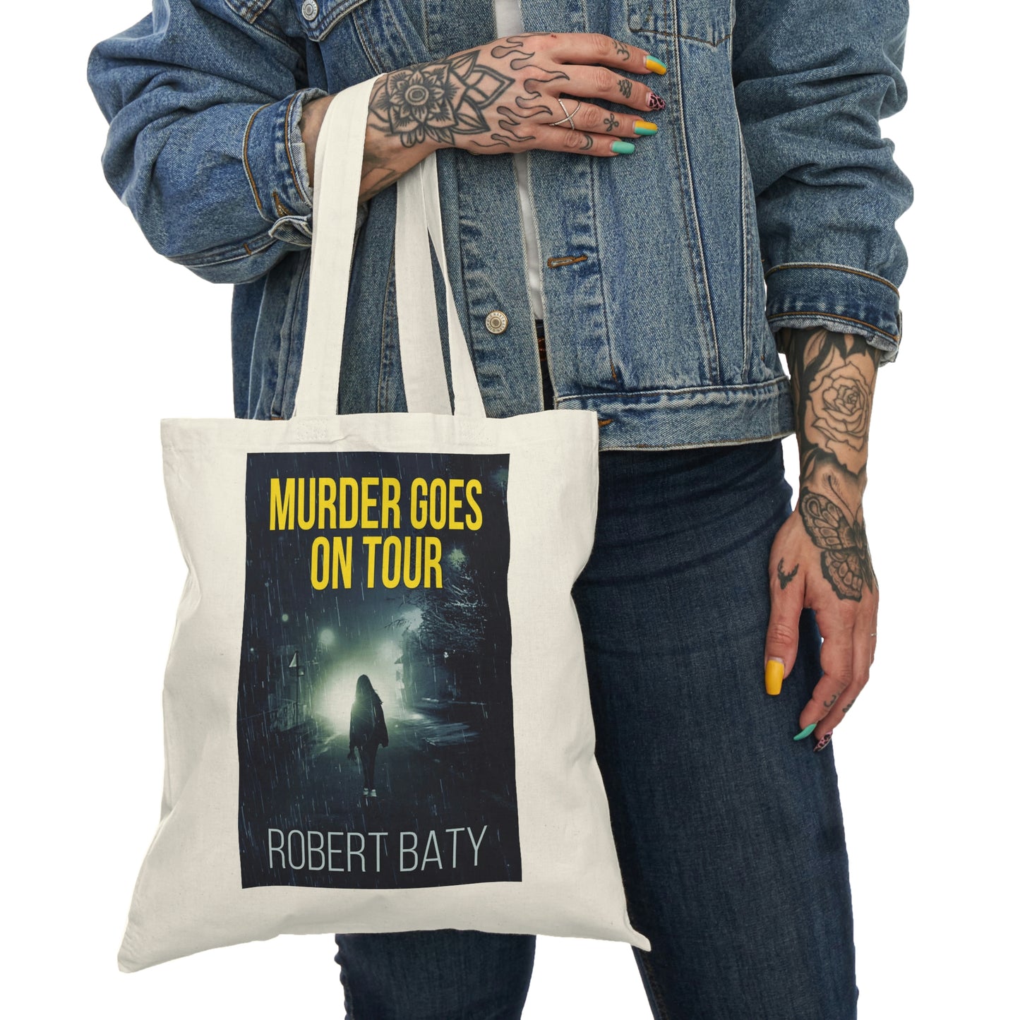 Murder Goes On Tour - Natural Tote Bag