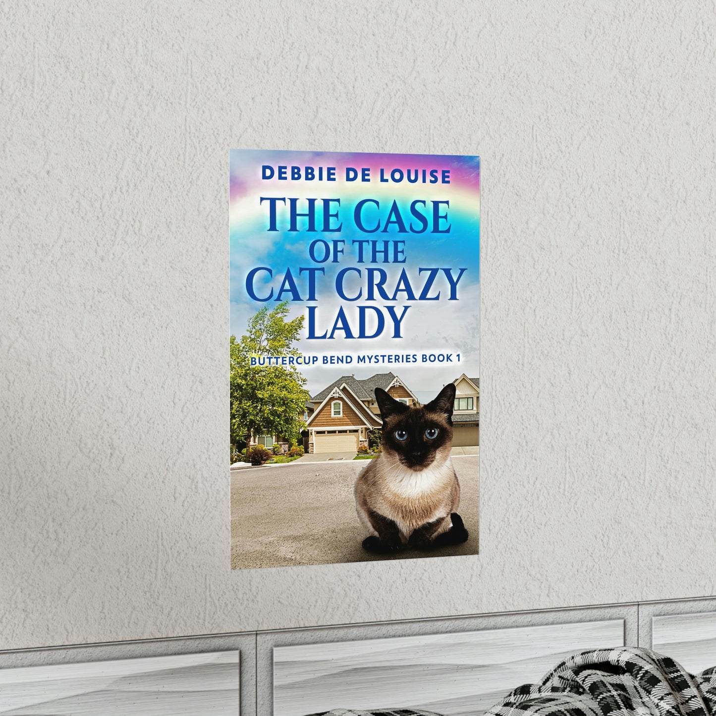 The Case Of The Cat Crazy Lady - Matte Poster