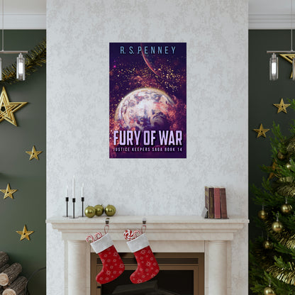 Fury Of War - Matte Poster