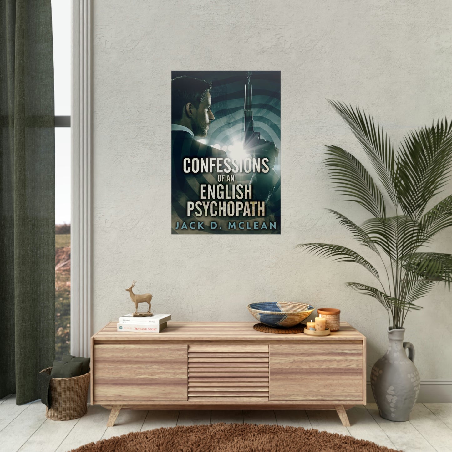 Confessions Of An English Psychopath - Rolled Poster