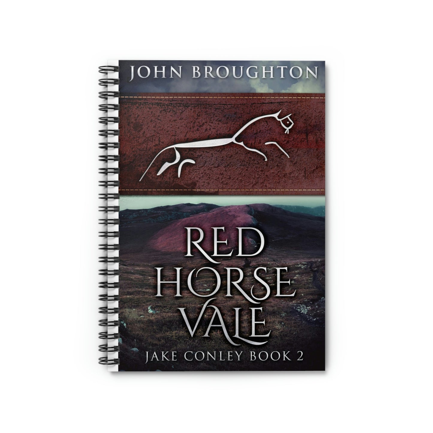 Red Horse Vale - Spiral Notebook