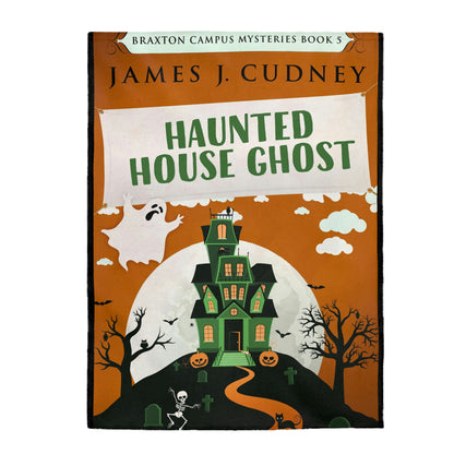 Haunted House Ghost - Velveteen Plush Blanket