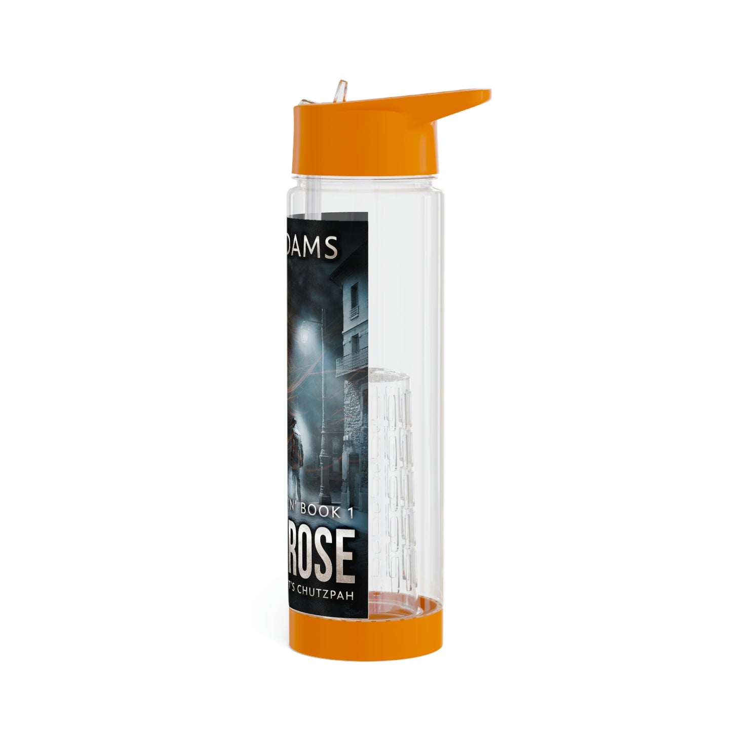 Black Rose - Infuser Water Bottle