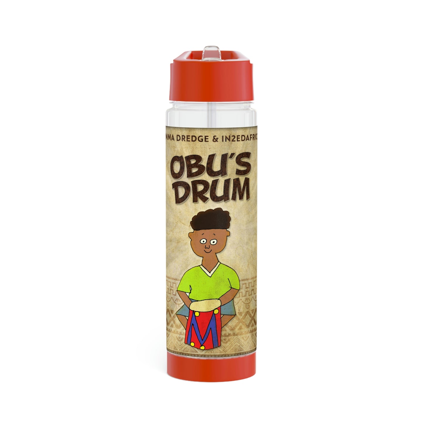 Obu's Drum - Infuser Water Bottle