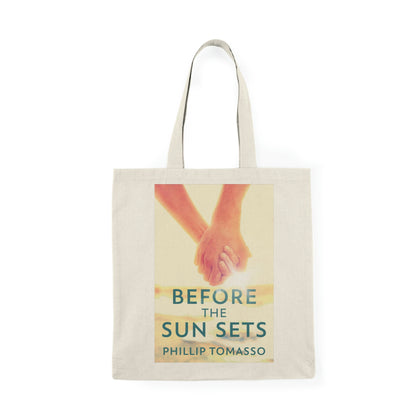 Before The Sun Sets - Natural Tote Bag