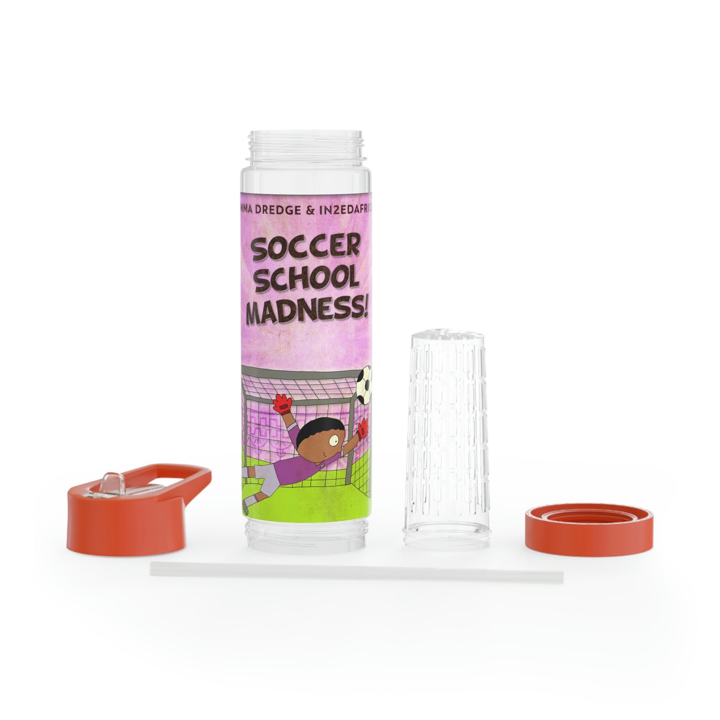 Soccer School Madness! - Infuser Water Bottle