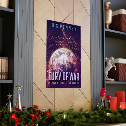 Fury Of War - Matte Poster