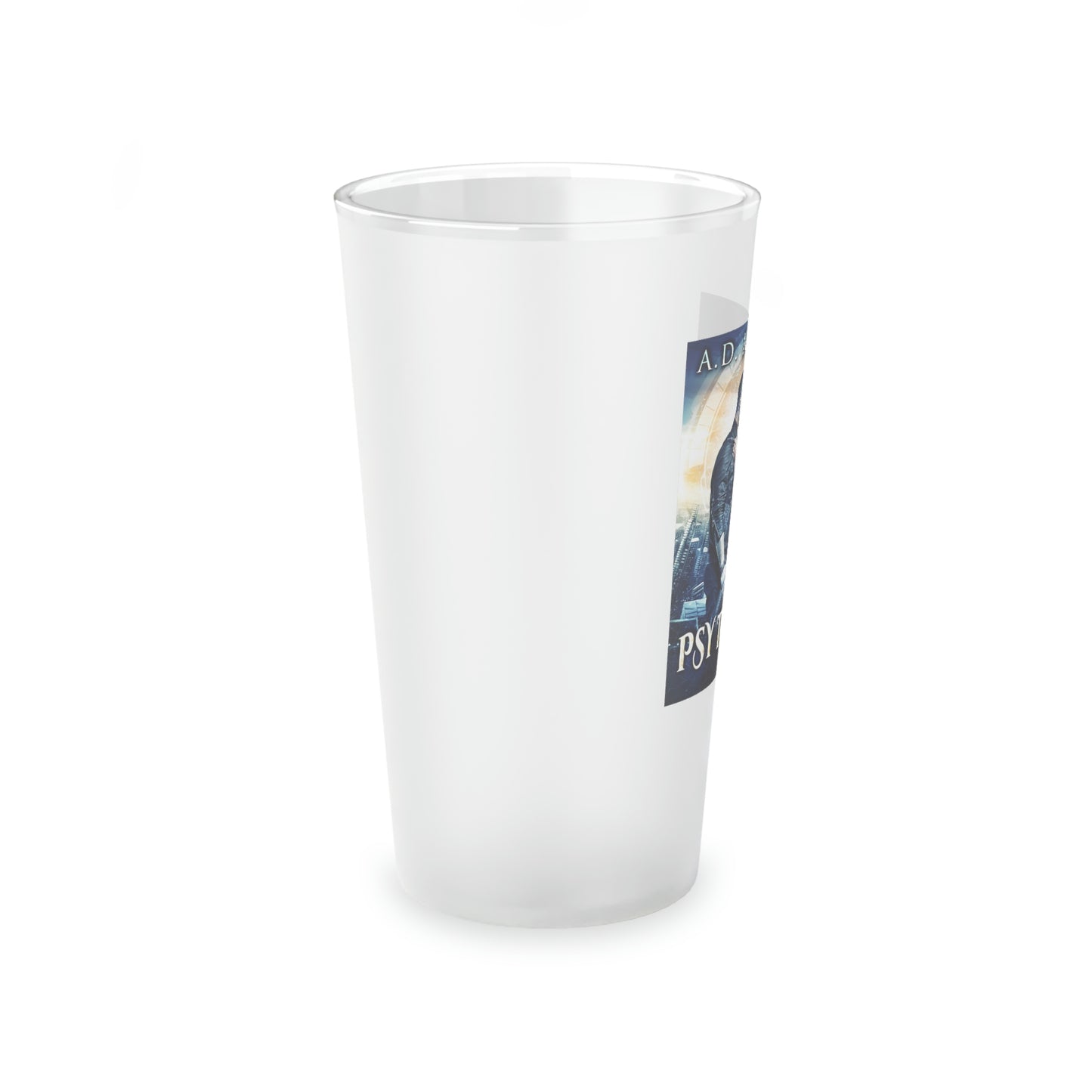 Psy Touch - Frosted Pint Glass