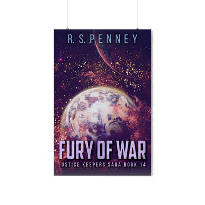 Fury Of War - Matte Poster