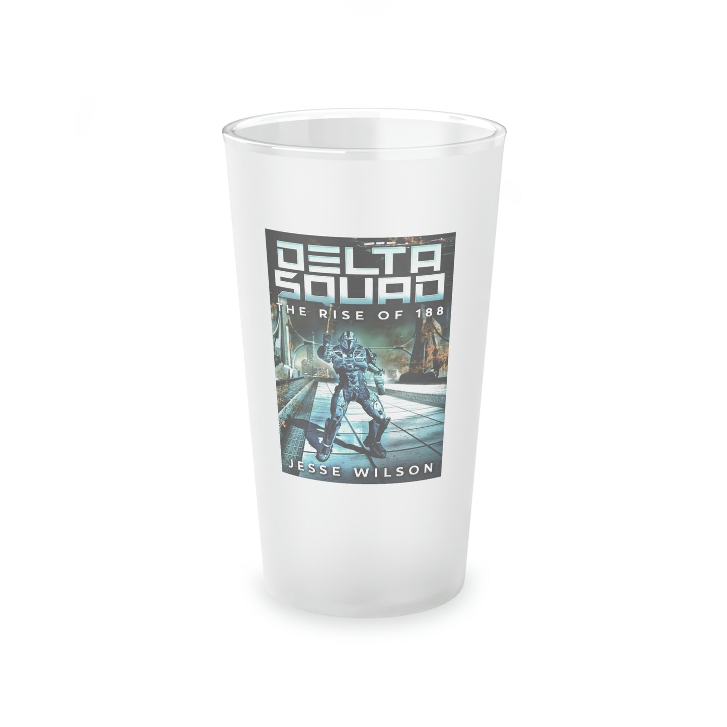 Delta Squad - The Rise Of 188 - Frosted Pint Glass