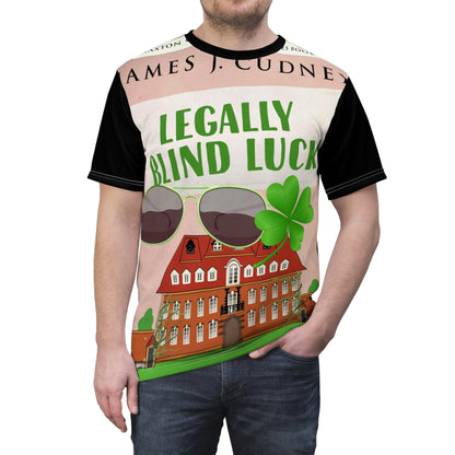 Legally Blind Luck - Unisex All-Over Print Cut & Sew T-Shirt