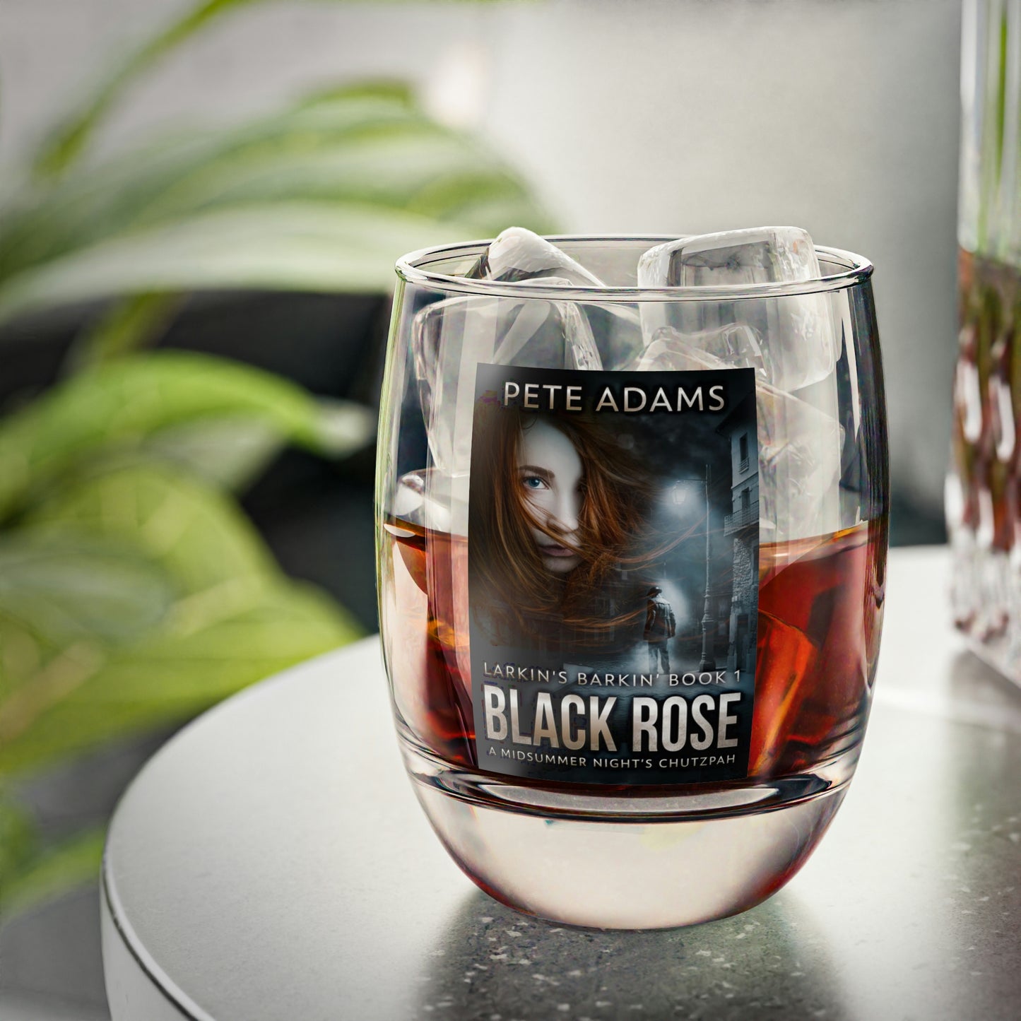 Black Rose - Whiskey Glass