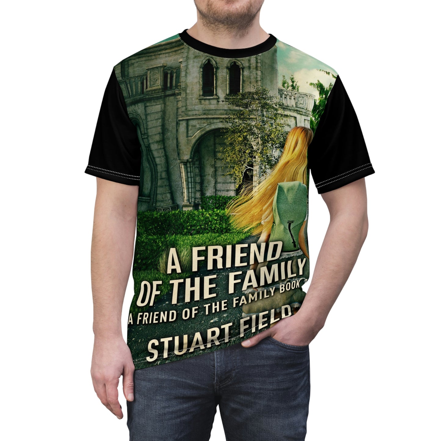 A Friend Of The Family - Unisex All-Over Print Cut & Sew T-Shirt