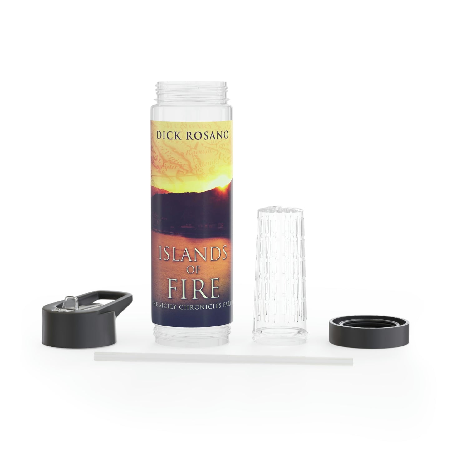 Islands Of Fire - Infuser Water Bottle