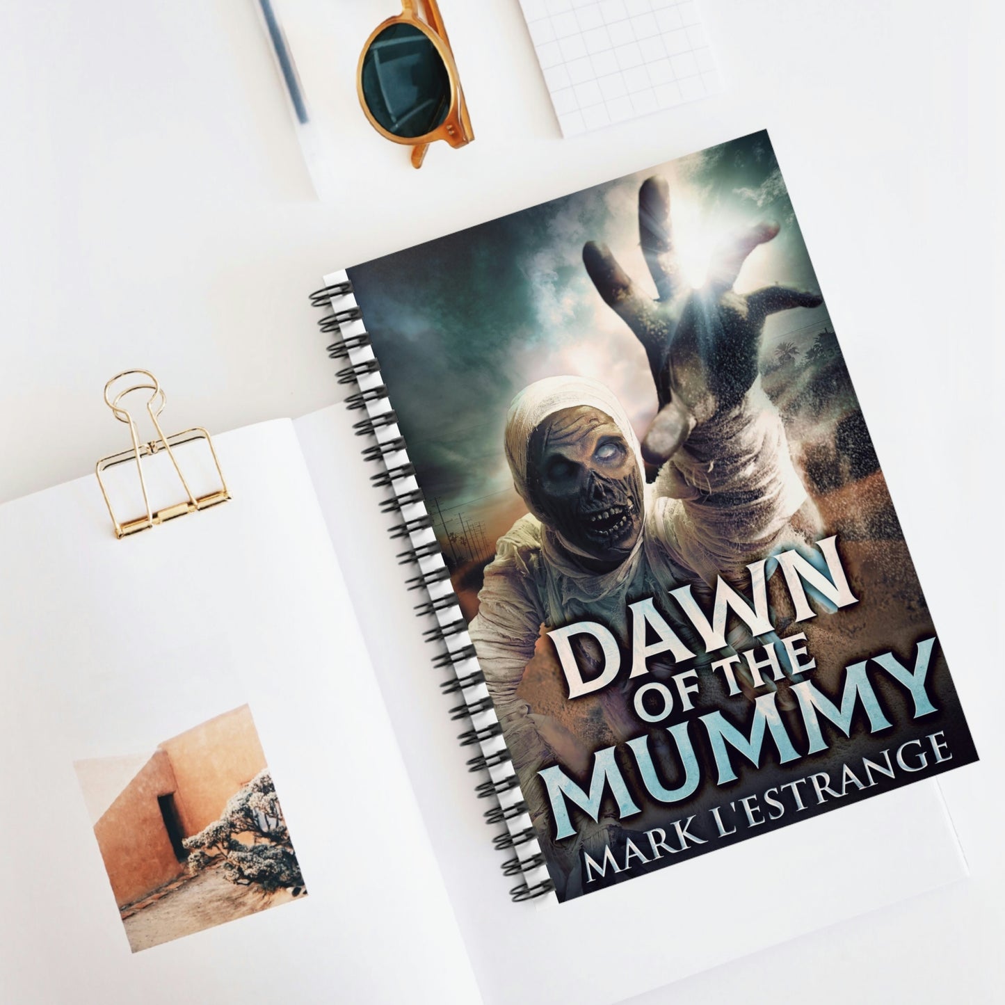 Dawn Of The Mummy - Spiral Notebook