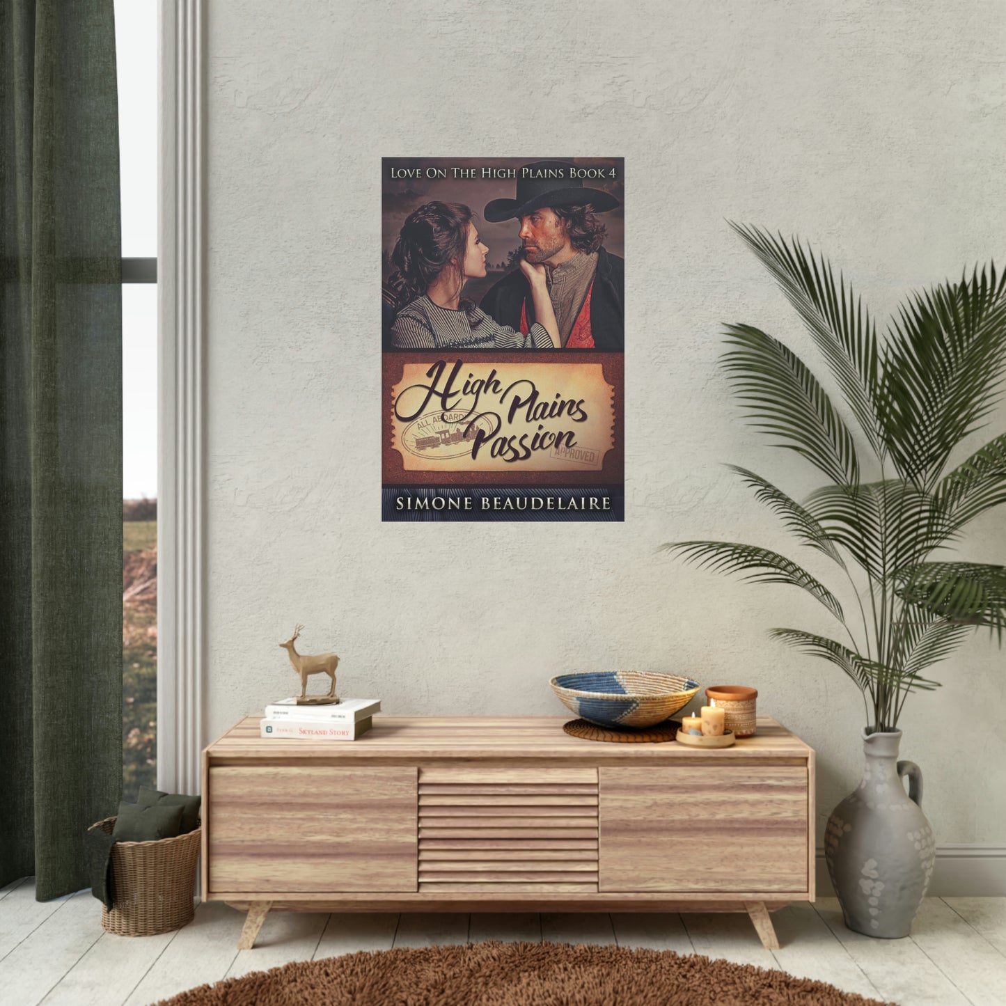 High Plains Passion - Rolled Poster