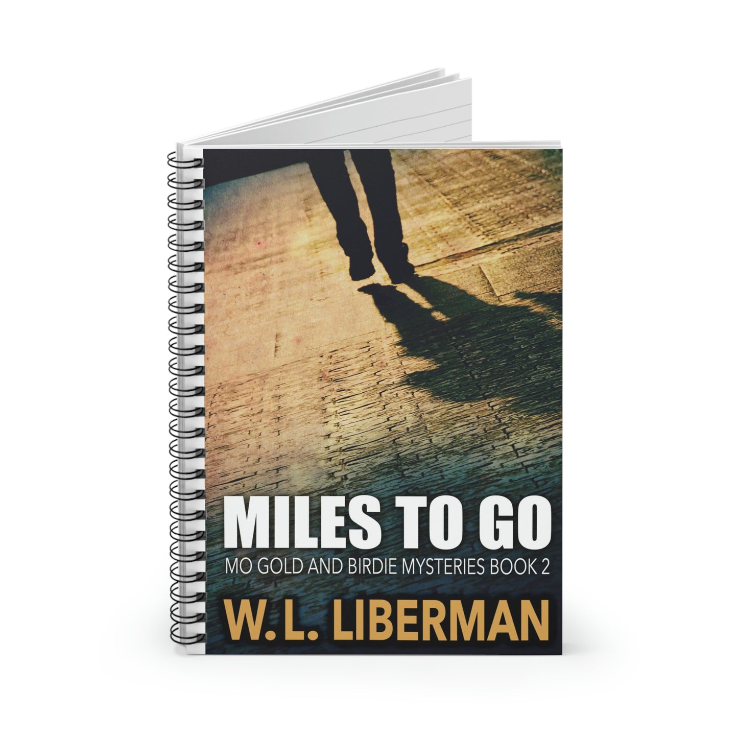 Miles To Go - Spiral Notebook