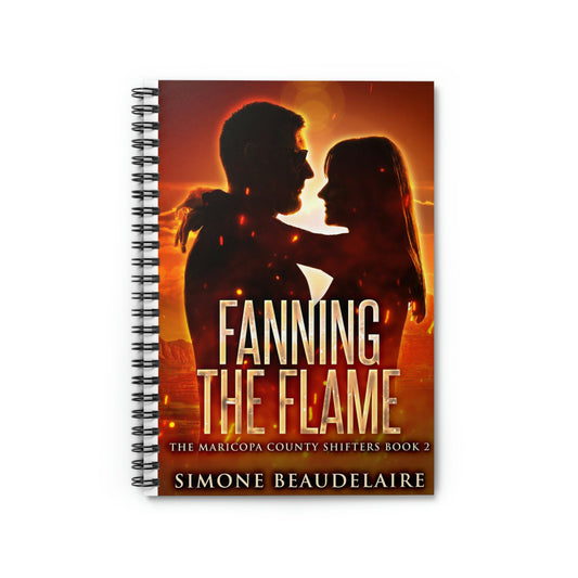 Fanning The Flame - Spiral Notebook