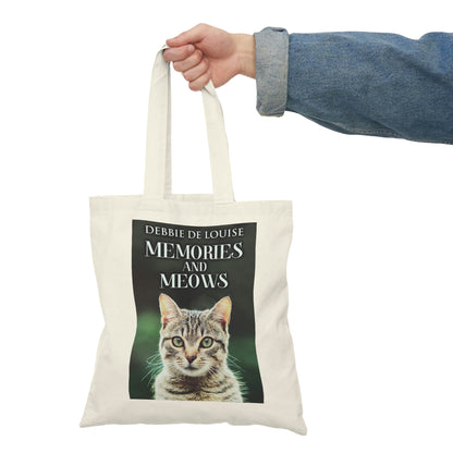 Memories And Meows - Natural Tote Bag