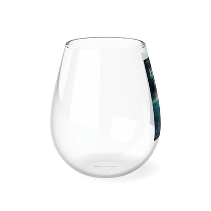 Angkor Away - Stemless Wine Glass, 11.75oz