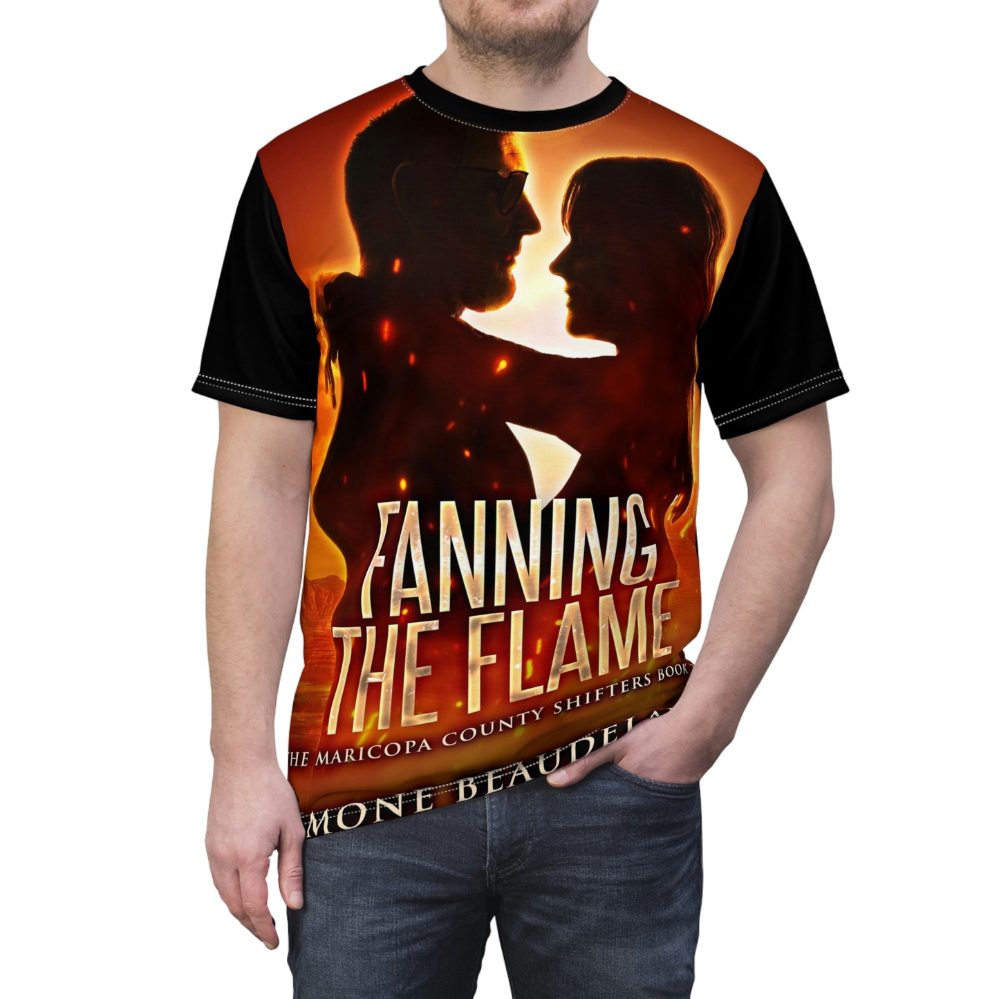 Fanning The Flame - Unisex All-Over Print Cut & Sew T-Shirt