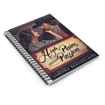 High Plains Passion - Spiral Notebook