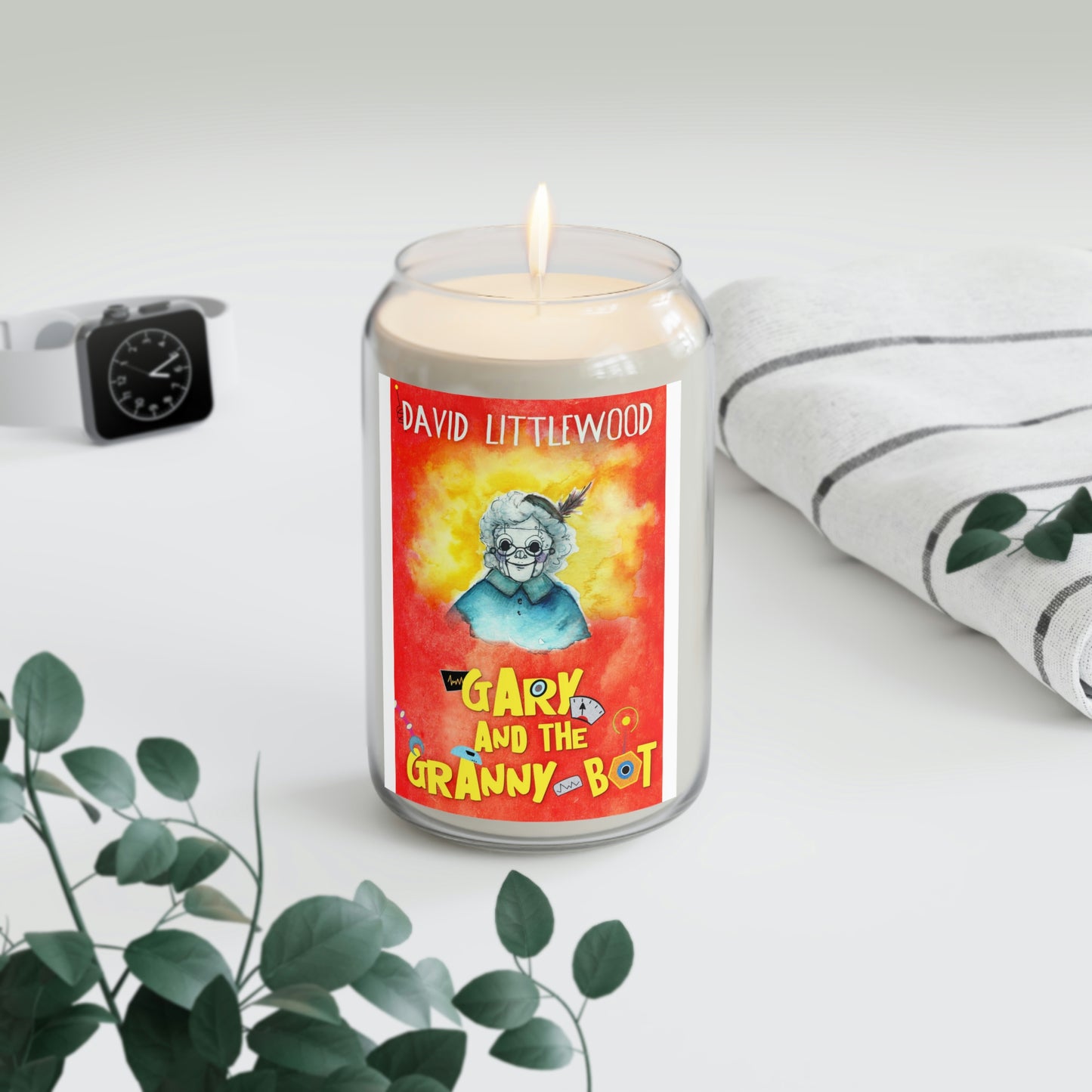 Gary And The Granny-Bot - Scented Candle