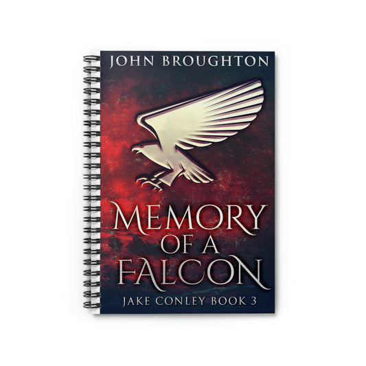 Memory Of A Falcon - Spiral Notebook