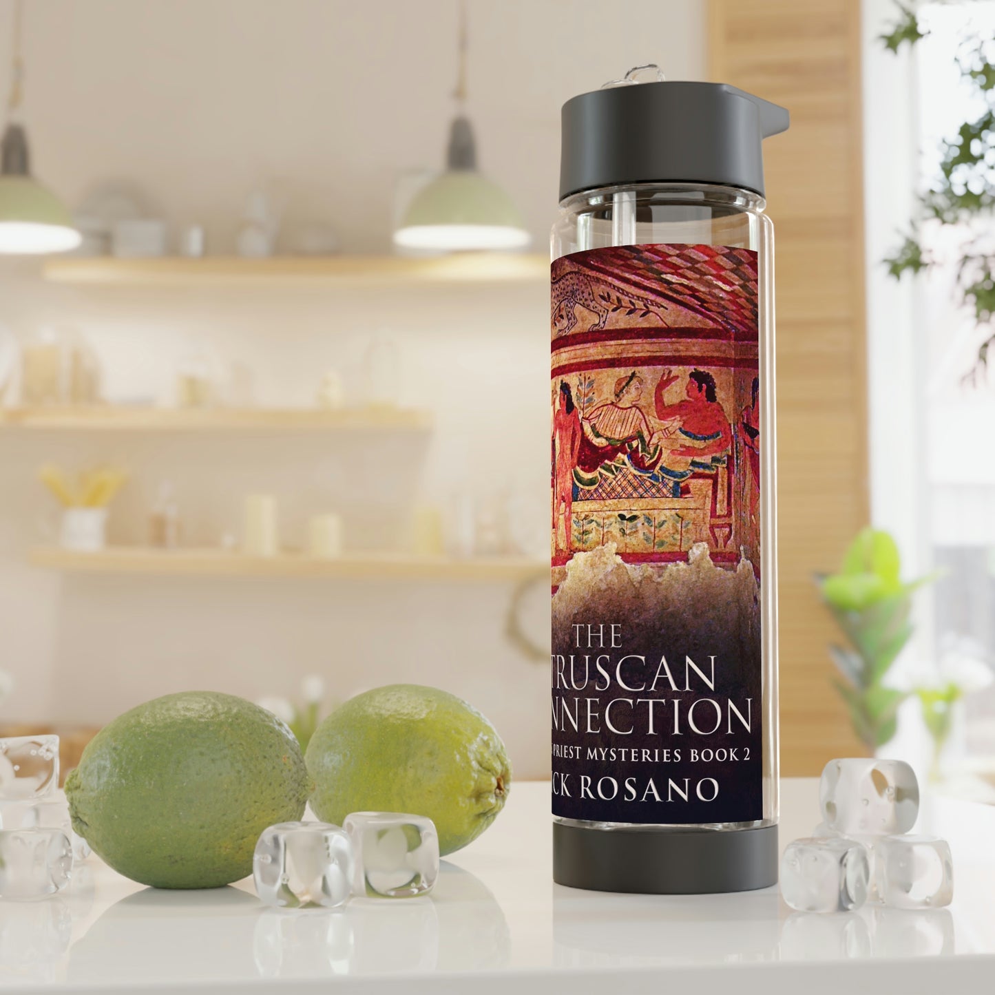 The Etruscan Connection - Infuser Water Bottle