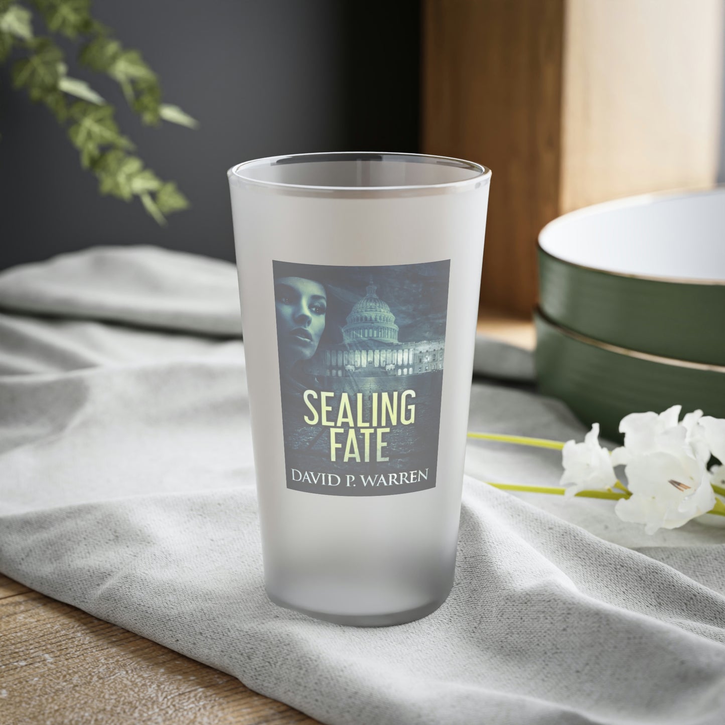 Sealing Fate - Frosted Pint Glass