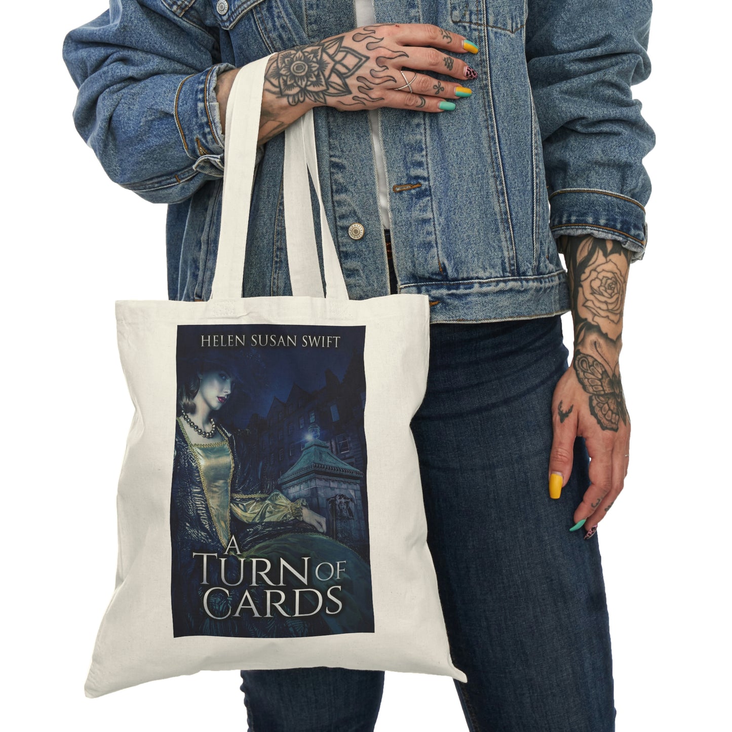 A Turn of Cards - Natural Tote Bag