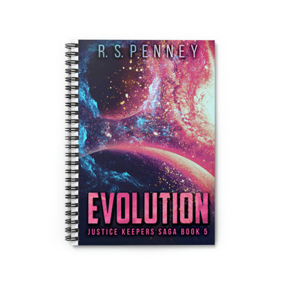 Evolution - Spiral Notebook