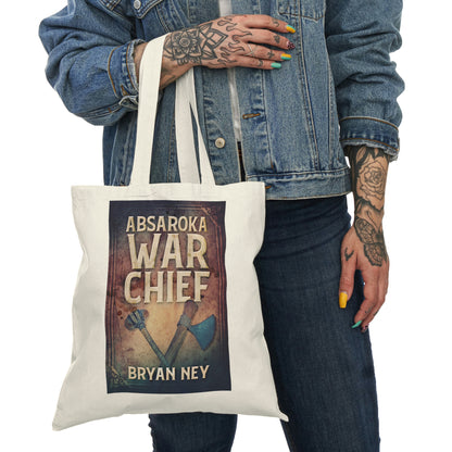 Absaroka War Chief - Natural Tote Bag