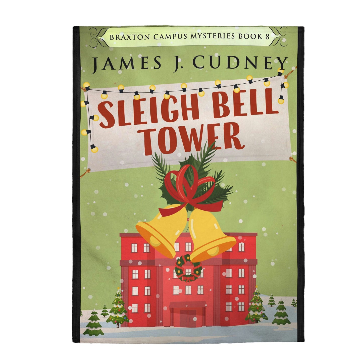 Sleigh Bell Tower - Velveteen Plush Blanket