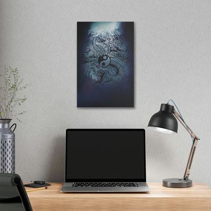 Blue Dragon - Canvas