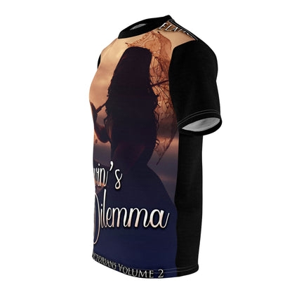 Devin's Dilemma - Unisex All-Over Print Cut & Sew T-Shirt