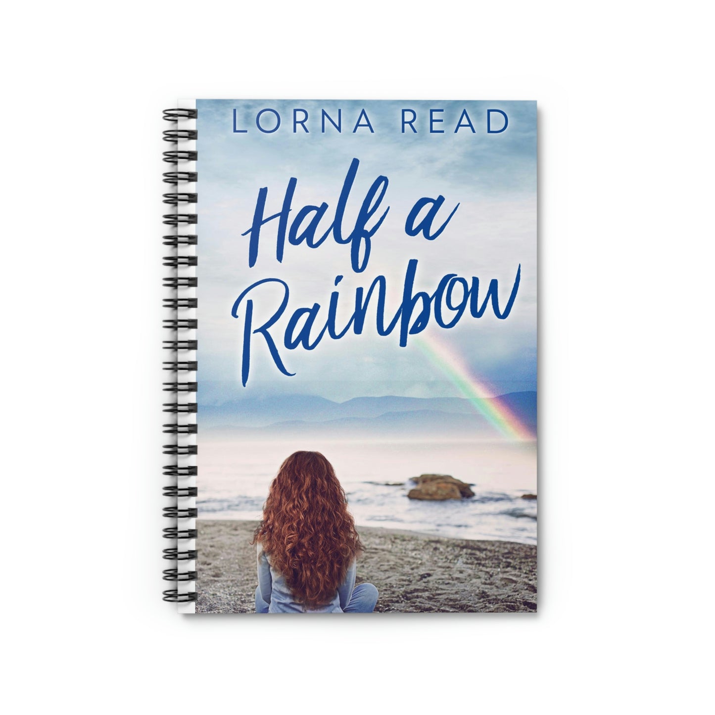 Half A Rainbow - Spiral Notebook