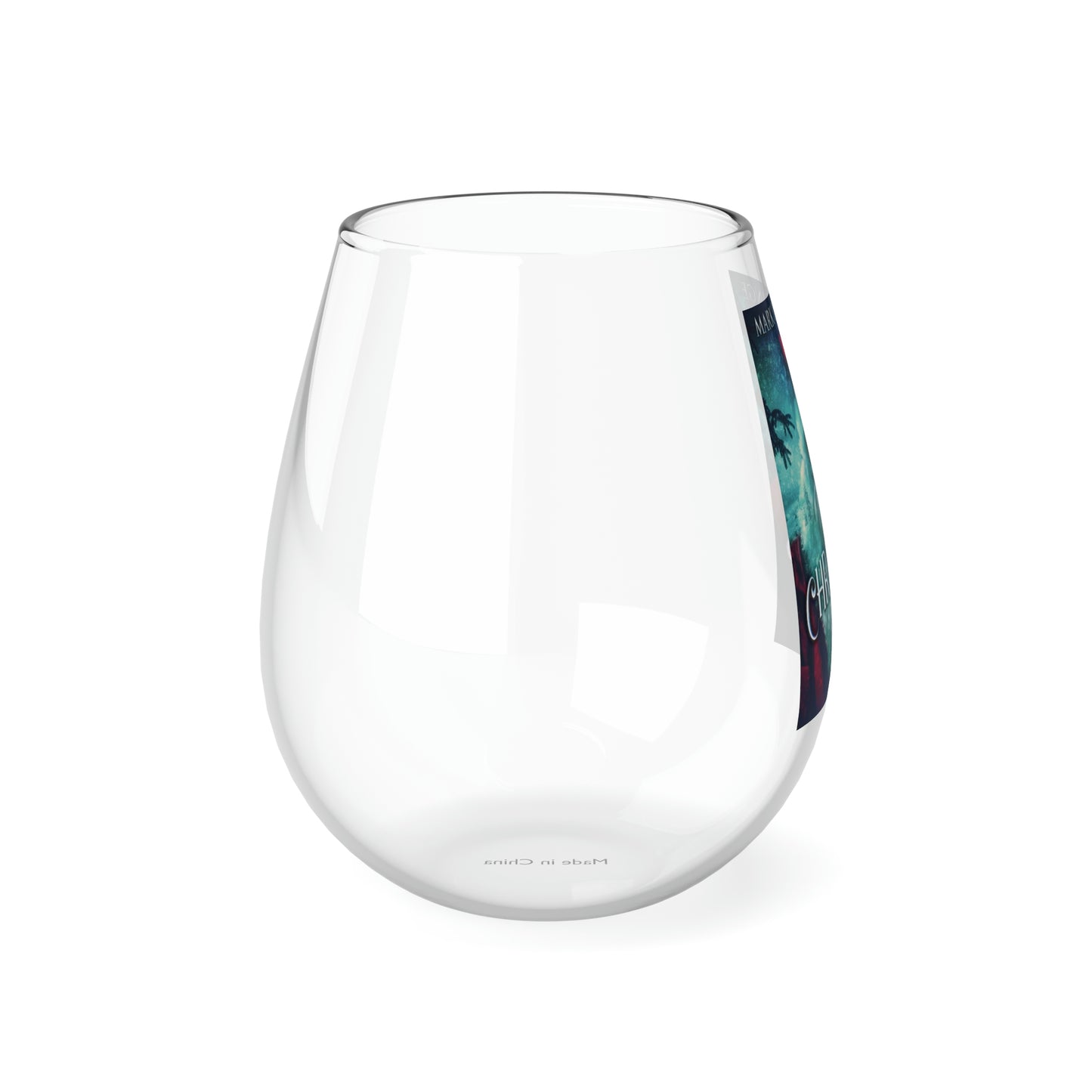 Christmas Evil - Stemless Wine Glass, 11.75oz