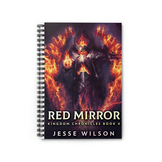 Red Mirror - Spiral Notebook