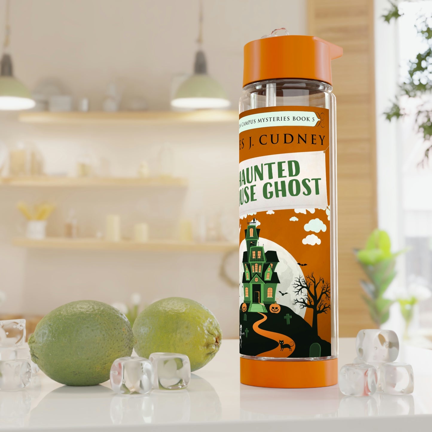 Haunted House Ghost - Infuser Water Bottle