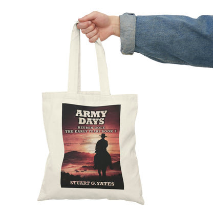 Army Days - Natural Tote Bag