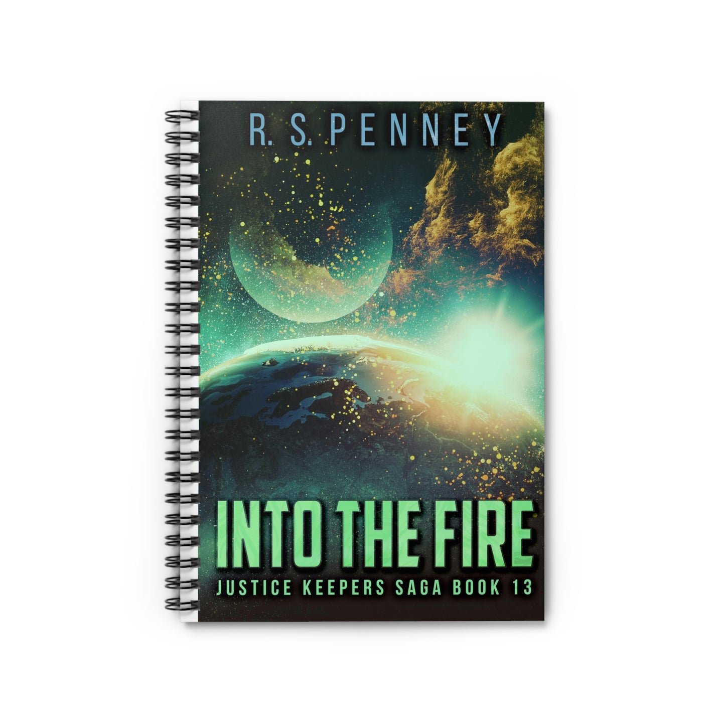 Into The Fire - Spiral Notebook