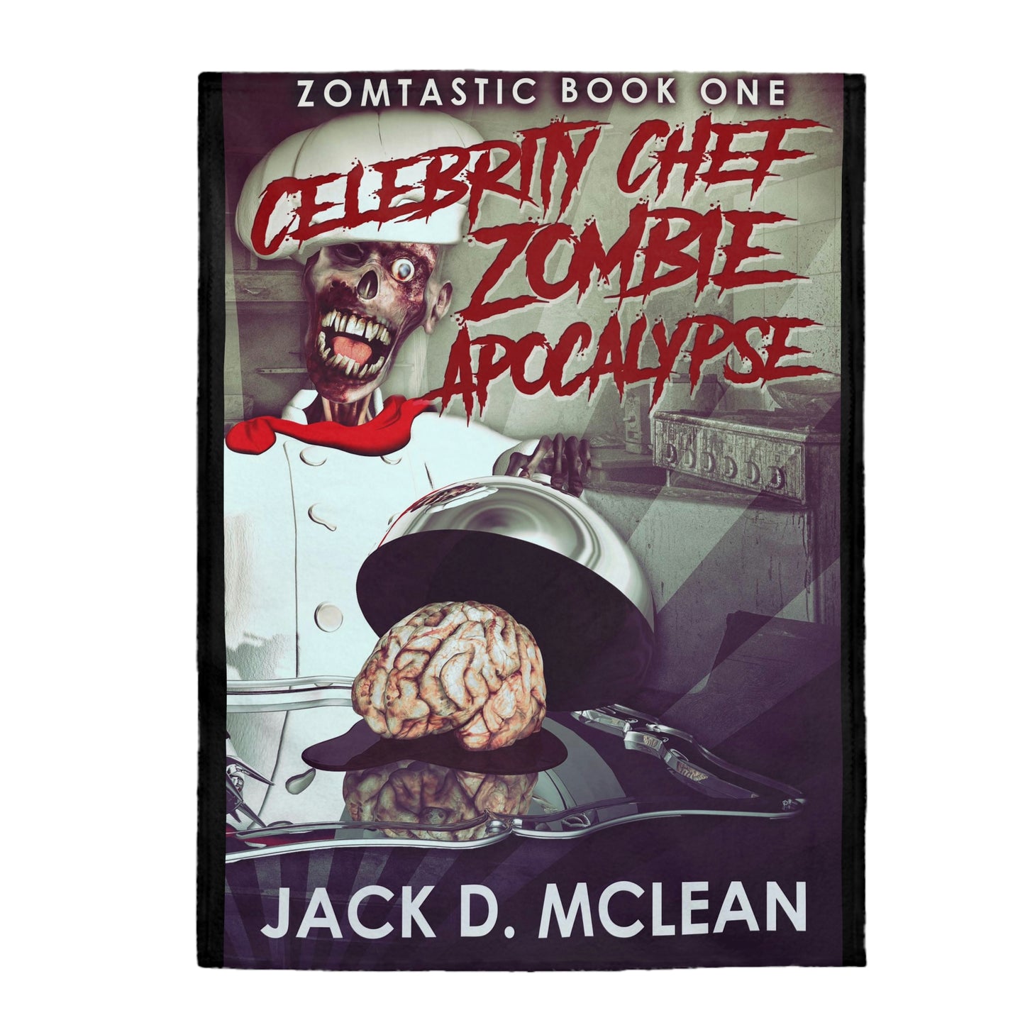 Celebrity Chef Zombie Apocalypse - Velveteen Plush Blanket