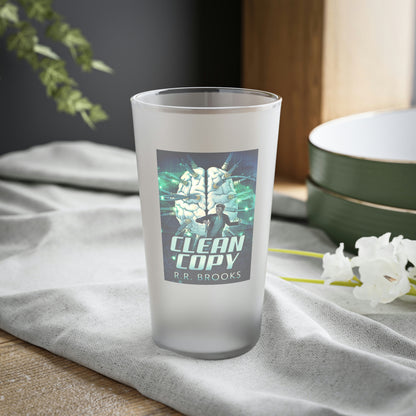 Clean Copy - Frosted Pint Glass