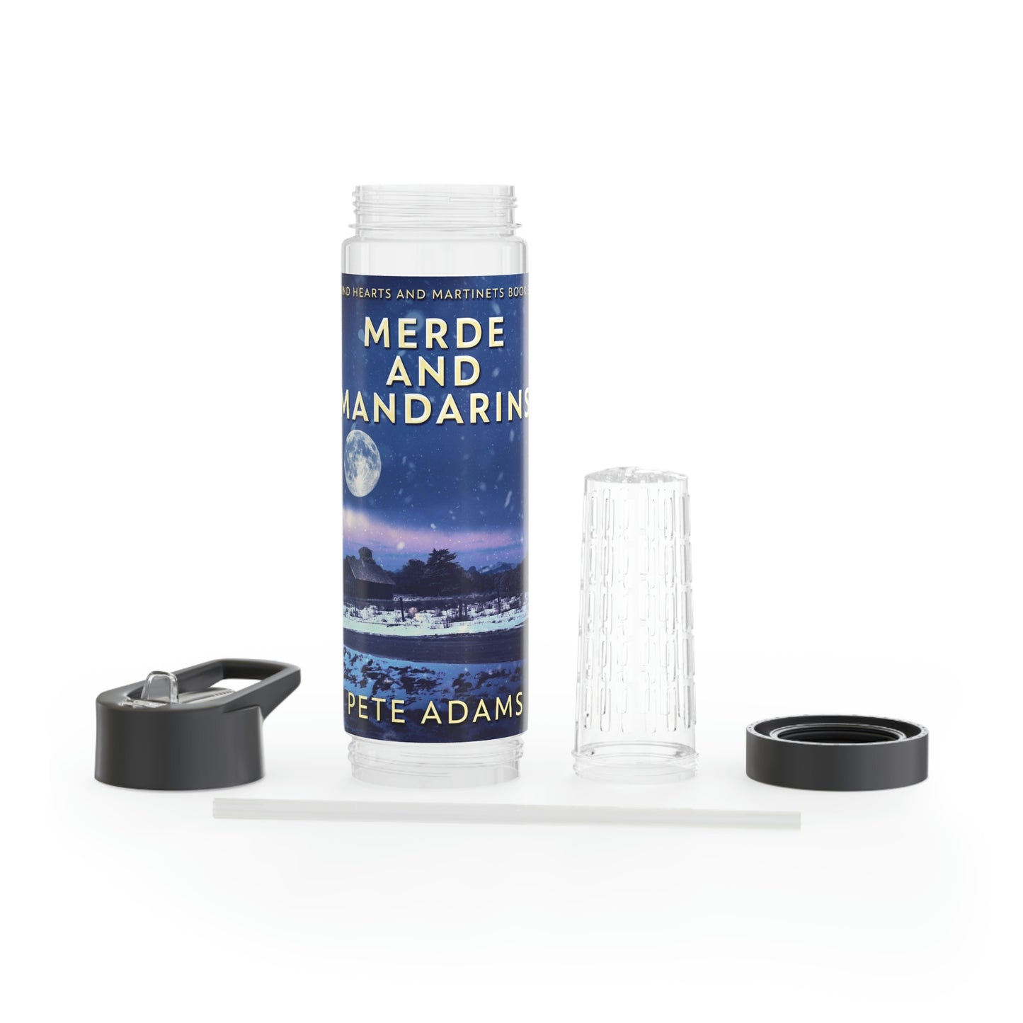 Merde And Mandarins - Infuser Water Bottle