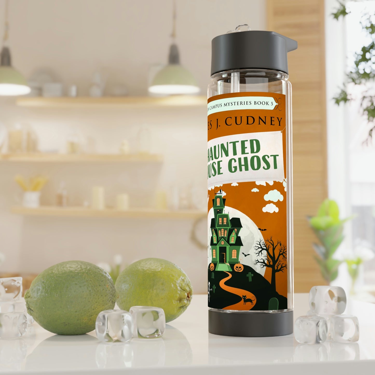 Haunted House Ghost - Infuser Water Bottle