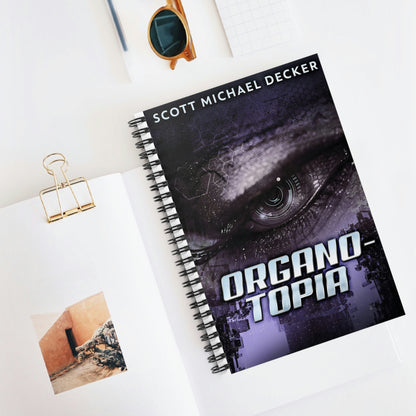 Organo-Topia - Spiral Notebook