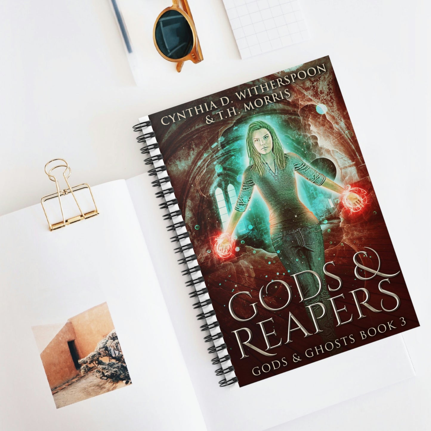 Gods & Reapers - Spiral Notebook